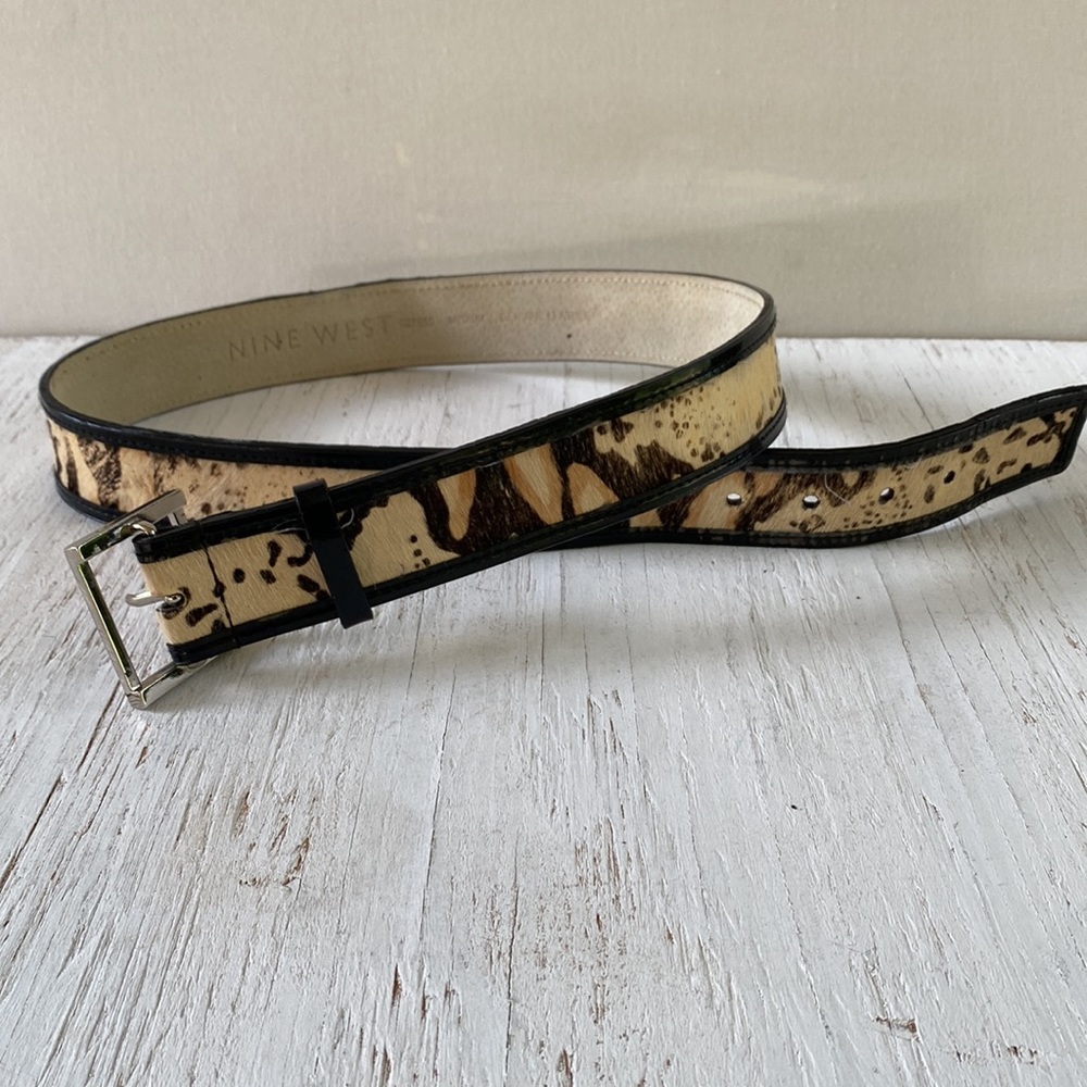 Nine West Genuine Leather Belt